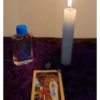 Flesje Lourdes Water met kaars